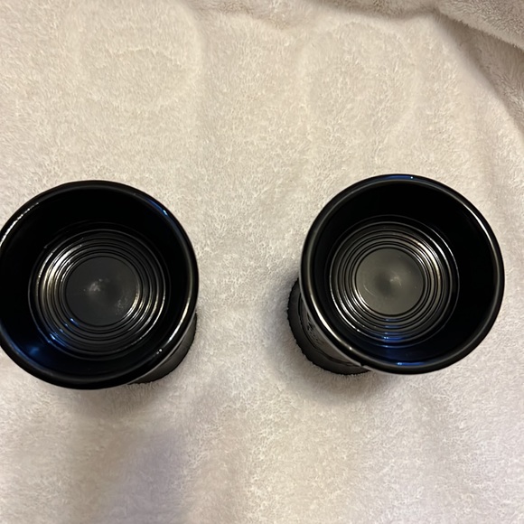 VINTAGE TIARA BLACK AMETHYST GLASS Beer Stein - Set of 2 - Picture 6 of 6